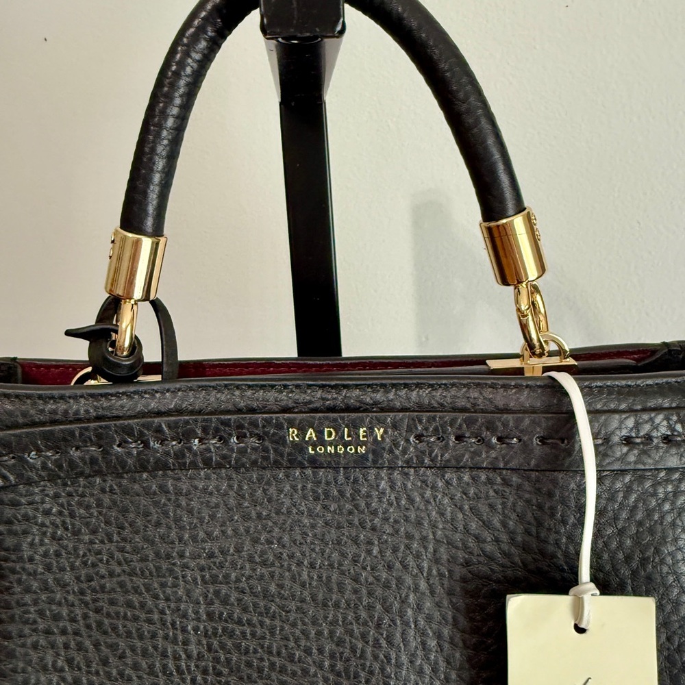 RADLEY‎ LONDON Black Leather Satchel - Picture 3 of 6